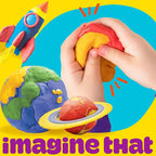 Play-Doh Brand Air Dry Clay, 6 Vibrant Clay Colors, Soft & Ultra Light Modeling - Image 6