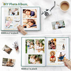 Artfeel Photo Album Self Adhesive Scrapbook, Large Photo Book - Image 3