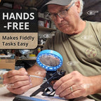 VisionAid 30X 10X Hands-Free Magnifying Glass - Image 5