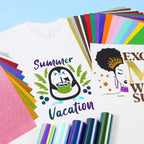 Heat Transfer Vinyl Bundle-47 Pcs 12" x 10" Iron on Vinyl - Image 8