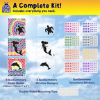 SUNGEMMERS Gem Window Art Suncatcher Kit - Image 4