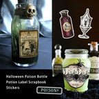 Prstincol 106 Pcs Potion Labels Stickers, Apothecary Sticker Dark Aesthetic - Image 5