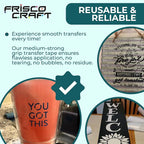 Frisco Craft Clear Transfer Tape - Image 4