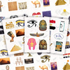 BulbaCraft 100Pcs Egypt Stickers - Image 6