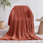 Knitted Weighted Blanket for Adult, No Beads Heavy Blanket 48” x 72'' 12lbs - Image 9