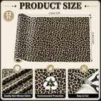 Leopard Print Bulletin Board Roll Non-Woven Fabric Poster 16in X 12ft | Back to - Image 2