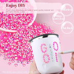 4000PCS 5mm Resin Jelly Rhinestones in Bulk, Bedazzling Flatback Crystals - Image 4