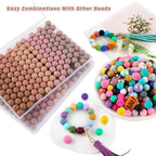 160Pcs Silicone Beads 12mm Mix Color, Bulk Silicone Beads 12mm - Image 6