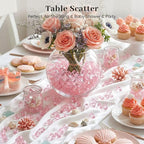 DomeStar Pink Fake Ice, Plastic Crystals Gems, Vase Fillers DIY Craft Makeup - Image 4