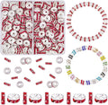TINKRSTUFF 200 pcs 8mm Spacer Beads by TINKRSTUFF