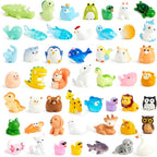 JOYIN 50 Pcs Mini Resin Animals Figures, Mix Resin Animals Figurines by JOYIN