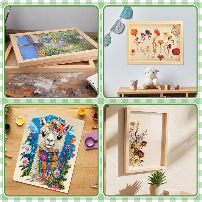 FSWCCK 5 Pack 11 x 14 inch Wood Panel Boards, Unfinished Wood Canvas Panels - Image 7