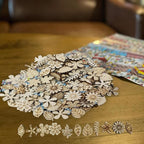 100 Pcs Unfinished Wooden Cutouts - Image 5
