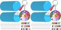 HTVRONT Sublimation Keychain Blanks by HTVRONT