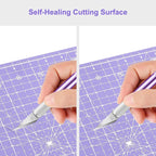 Headley Tools 12"x12" Rotating Cutting Mat, Self Healing Mat - Image 6
