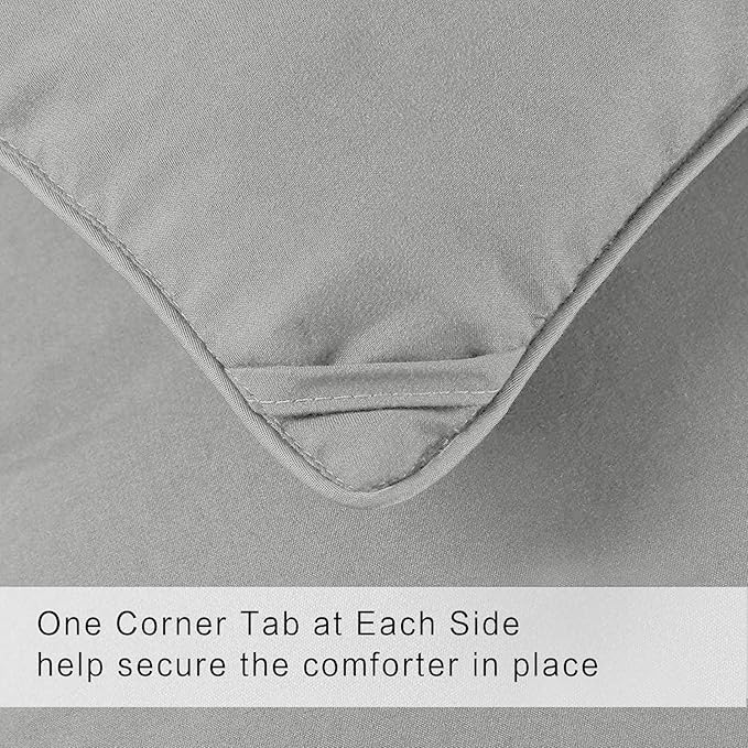 COHOME Premium Twin/Twin XL Size Comforter, All-Season Quilted Down Alternative - Image 5