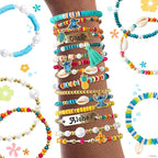 Fashion Angels Disney Stitch DIY Bracelet Making Kit | Includes 1, 000+ Shell - Image 6