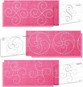 3Pcs Free Motion Quilting Templates by Kapyoo