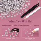 6000PCS 4mm Resin Rhinestones Bulk - Image 7