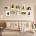 FIXSMITH 5x7 Picture Frame Set of 2, Photo Frame - Image 7