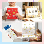 BEISHIDA 1020 PCS Glitter Foam Stickers - Image 7