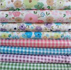 8PCS 18" x 22" Quilting Fat Quarters Fabric Bundles, by Unknown