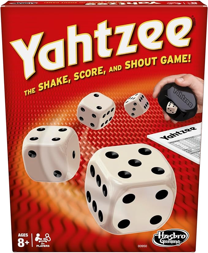 Hasbro Gaming Yahtzee Game, Fast-Playing Dice Games by Unknown