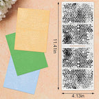 Threetols Dot Embossing Folder, Bubble Background Embossing Folder - Image 3