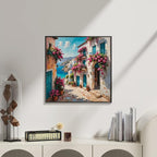 5DDIYART Flowers Scenery Town Paint by Numbers - Image 4