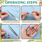 Tondiamo 24 Sets 5th Grade Back to School Gifts Friendship Bracelet Making Kit - Image 4