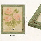 puthiac 8x10 Rustic Farmhouse Picture Frame, Weathered Green, 1 Pack | - Image 5