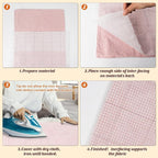 Fusible Interfacing with 2.5 x 2.5 Inches Grid - Image 4