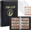 TaoBary Pressed Penny Book Holds 320 or 288 Coins, Pressed Penny Collection by TaoBary