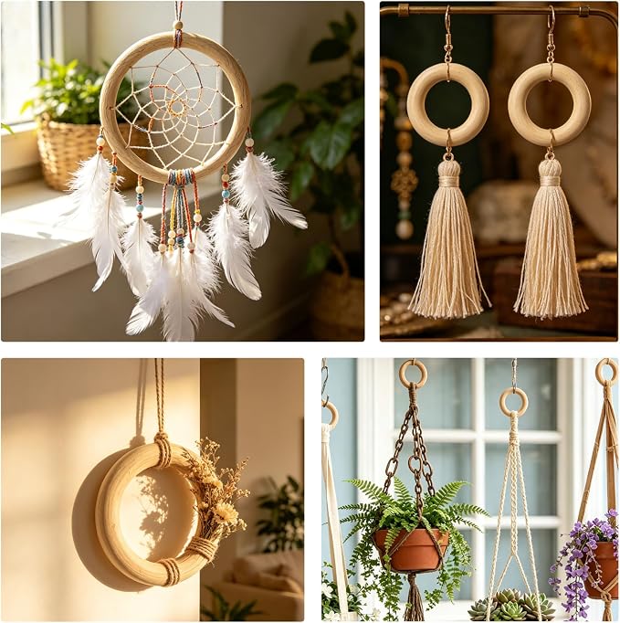 4 inch/3 inch/2 inch/1.4 inch, DIY Jewelry Making, Pendant Connectors, Wall - Image 6