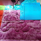Free Motion Quilting Template Q5 Series by Bequilter