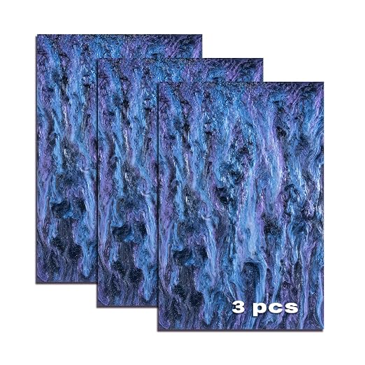TOEPODO Pearl Cast Acrylic Sheets Pearlescent Glitter Acrylic Sheet 1/8 by WelcomeTOEPODO