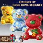Goody King Paint Your Own Bear Lamp Kit, DIY Night Light, Arts and Crafts - Image 7