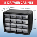 Akro-Mils 16-Drawer Plastic Drawer Storage Cabinet - Image 2