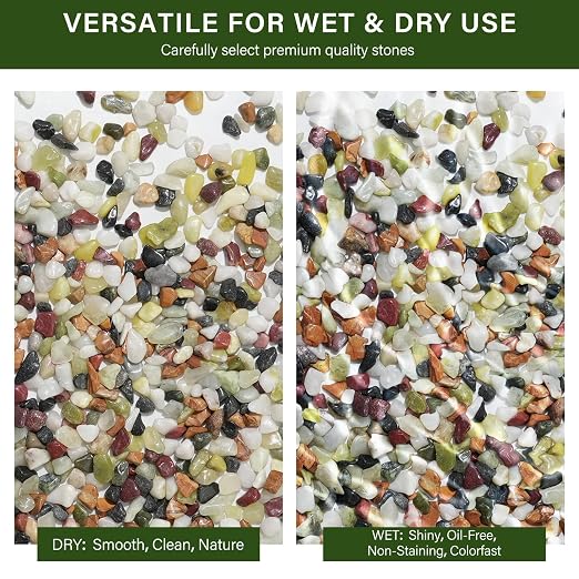 NUPICK 12 lbs Pebbles for Indoor Plants, 3/8 Inch Pea Gravel for Fish Tank - Image 7