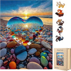 Wooden Puzzle for Adults, Wooden Jigsaw Puzzles for Adults, Unique Wood Animal by Unknown