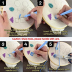 YOYLEAYOY Punch Needle Kit for Beginners, Punch Needle and Instructions - Image 6