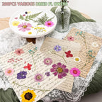 200Pcs Dried Pressed Flowers Resin Mould Real Flowers Natural Dry Leaves Bulk - Image 2