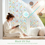 Kromapolis Window Privacy Film, Stained Glass Sticker Window Clings, Decorative - Image 3