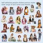 People Stickers Book for Adults - Image 5