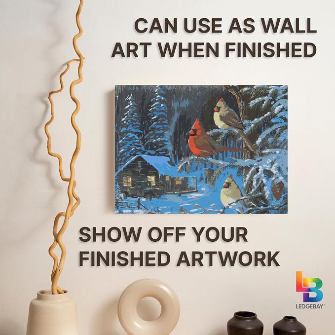 Ledgebay DIY Paint by Numbers Kit - Image 9