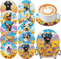 EWJRNSF 10 PCS Dog Diamond Art Coasters DIY Kit by EWJRNSFDiamondPainting