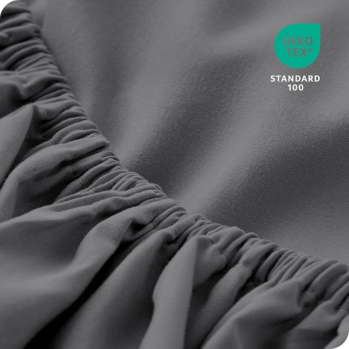 Bare Home 2-Pack Fitted Bottom Sheets California King - Image 5