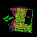 9 Sheets Glow in The Dark Letter & Numbers Stickers by YOKSAS