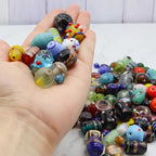 Assorted Glass Beads for Jewelry Making Adults, Bulk Glass Beads for Crafts - Image 2