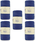 5 Skeins of Sensy Premium 4mm by SSENSY